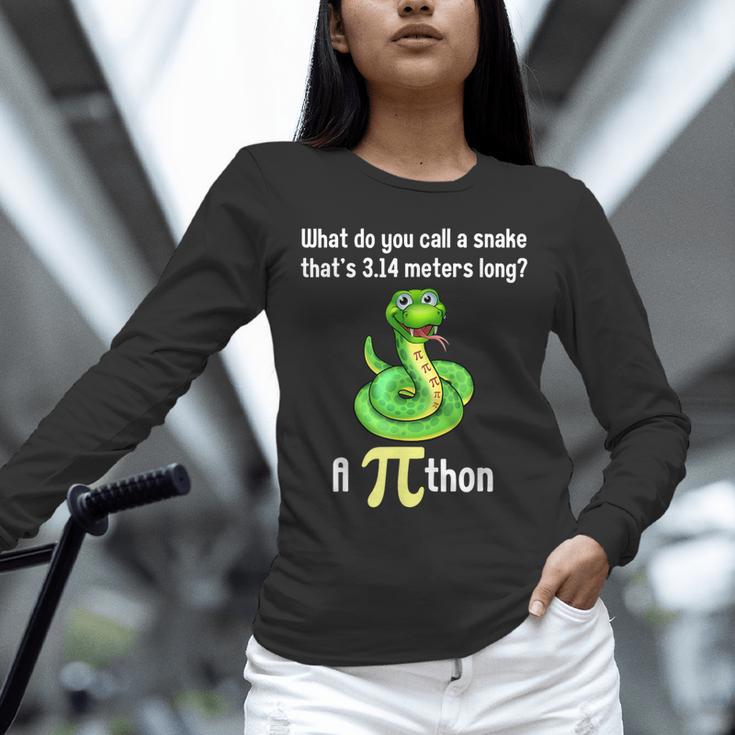 Pi Day Puns Pithon Math Teacher Jokes Women Men Kids Unisex Long Sleeve T-Shirt, novelty gifts, funny gifts Pi Day Puns Pithon Math Teacher Jokes Women Men Kids Unisex Long Sleeve T-Shirt, novelty gifts, funny gifts