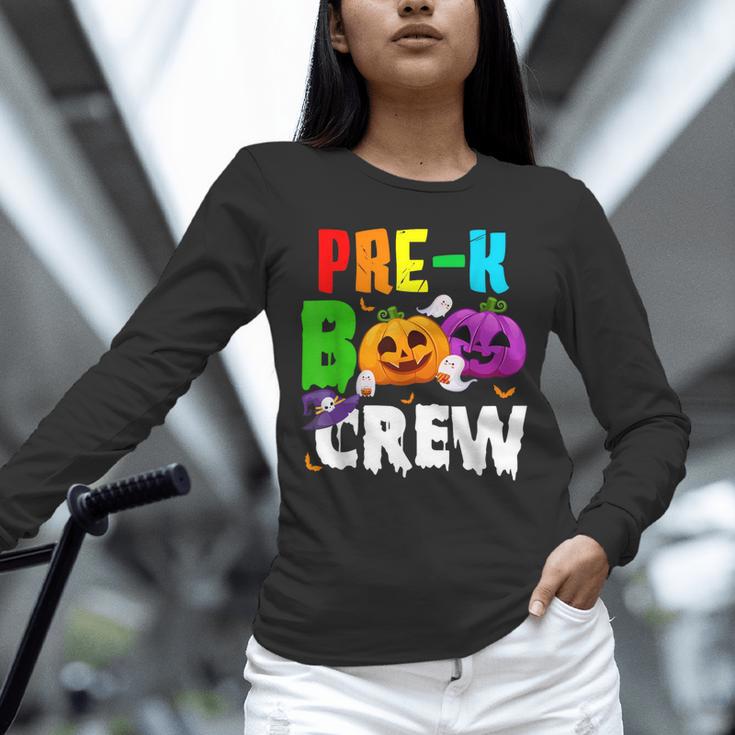 Pre K Boo Crew Halloween Costume Teachers Kids Unisex Long Sleeve T-Shirt, novelty gifts, funny gifts Pre K Boo Crew Halloween Costume Teachers Kids Unisex Long Sleeve T-Shirt, novelty gifts, funny gifts
