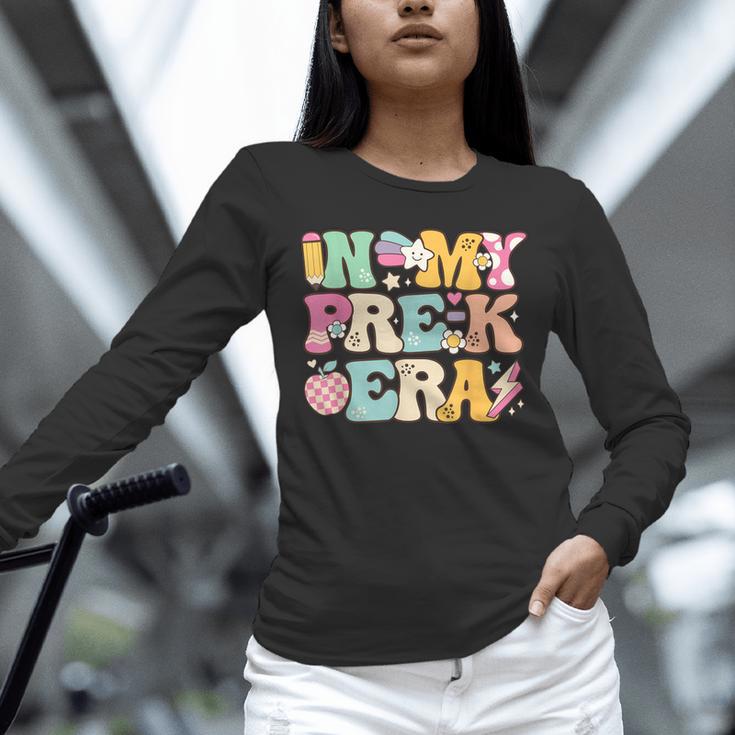 In My Pre-K Era Girl Back To School Cute PreSchool Teacher Unisex Long Sleeve T-Shirt, novelty gifts, funny gifts