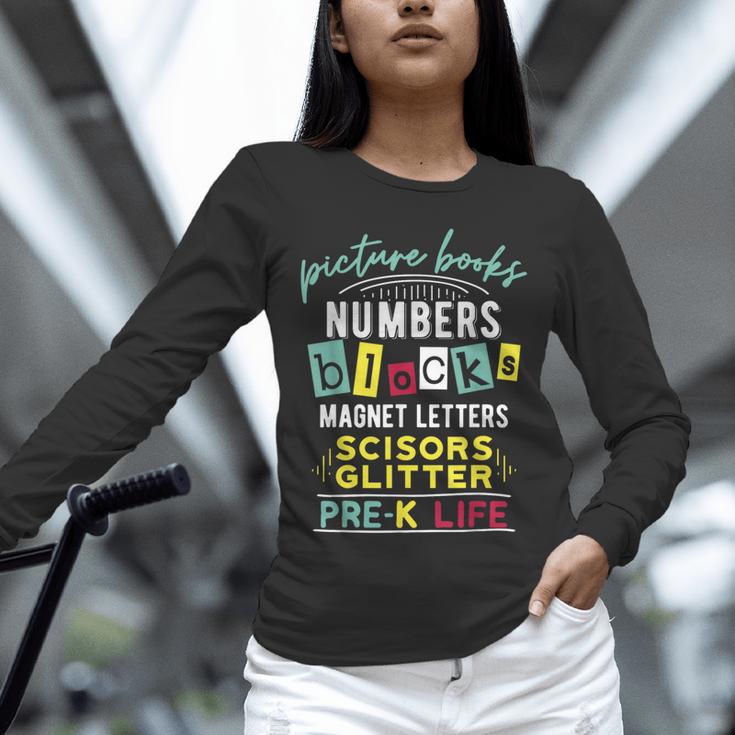 Pre-K Life Preschool Teacher Tees Men Women T-Shirt Unisex Long Sleeve T-Shirt, novelty gifts, funny gifts Pre-K Life Preschool Teacher Tees Men Women T-Shirt Unisex Long Sleeve T-Shirt, novelty gifts, funny gifts