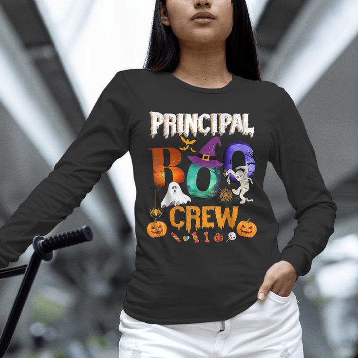 Principal Boo Crew Teacher Student Halloween Costume For Men Women Kids Unisex Long Sleeve T-Shirt, novelty gifts, funny gifts Principal Boo Crew Teacher Student Halloween Costume For Men Women Kids Unisex Long Sleeve T-Shirt, novelty gifts, funny gifts