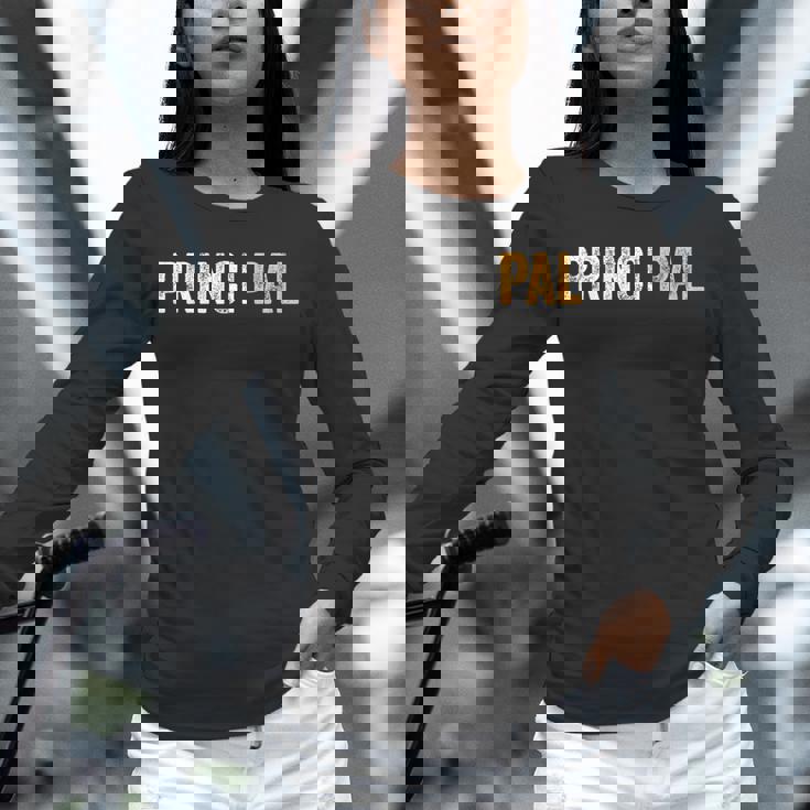 Principal School Teacher Friend Men Women Unisex Long Sleeve T-Shirt, novelty gifts, funny gifts