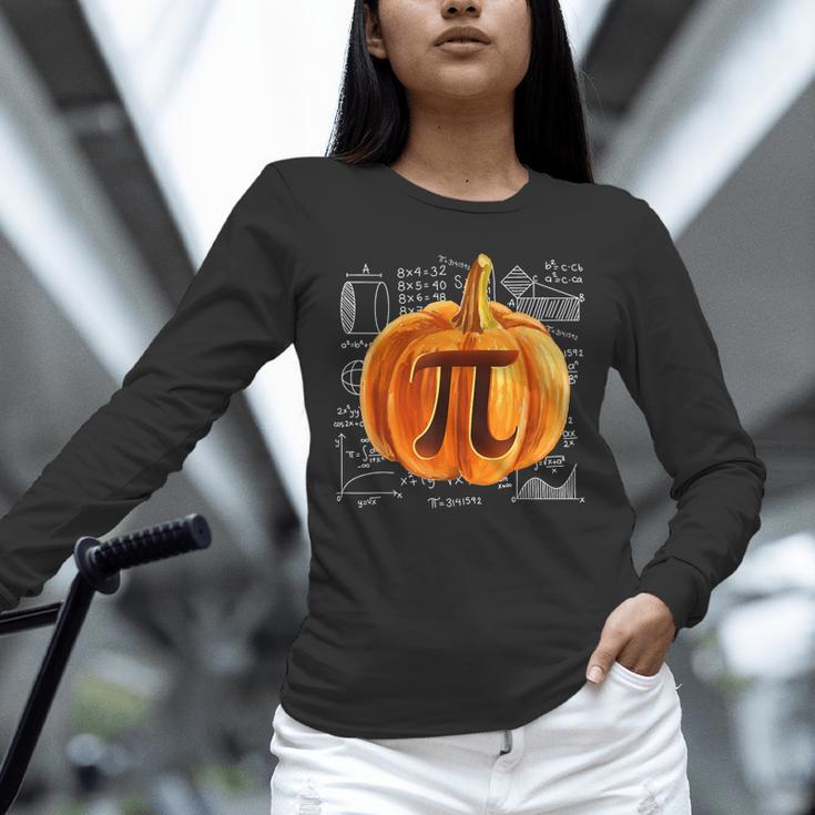 Pumpkin Pie Halloween Thanksgiving Math Teacher Pi Day Unisex Long Sleeve T-Shirt, novelty gifts, funny gifts Pumpkin Pie Halloween Thanksgiving Math Teacher Pi Day Unisex Long Sleeve T-Shirt, novelty gifts, funny gifts