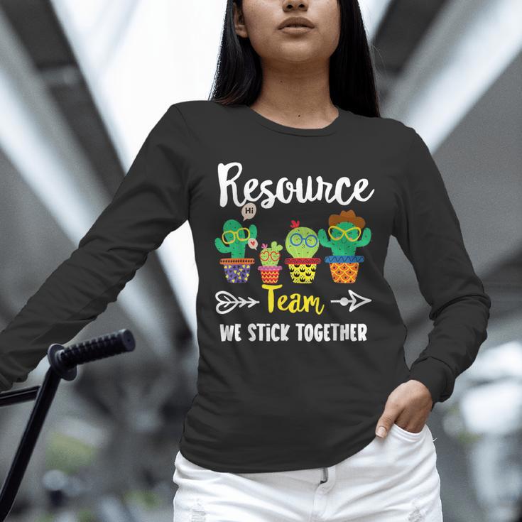 Resource Team Cactus Crew Resource Teacher Squad Unisex Long Sleeve T-Shirt, novelty gifts, funny gifts Resource Team Cactus Crew Resource Teacher Squad Unisex Long Sleeve T-Shirt, novelty gifts, funny gifts