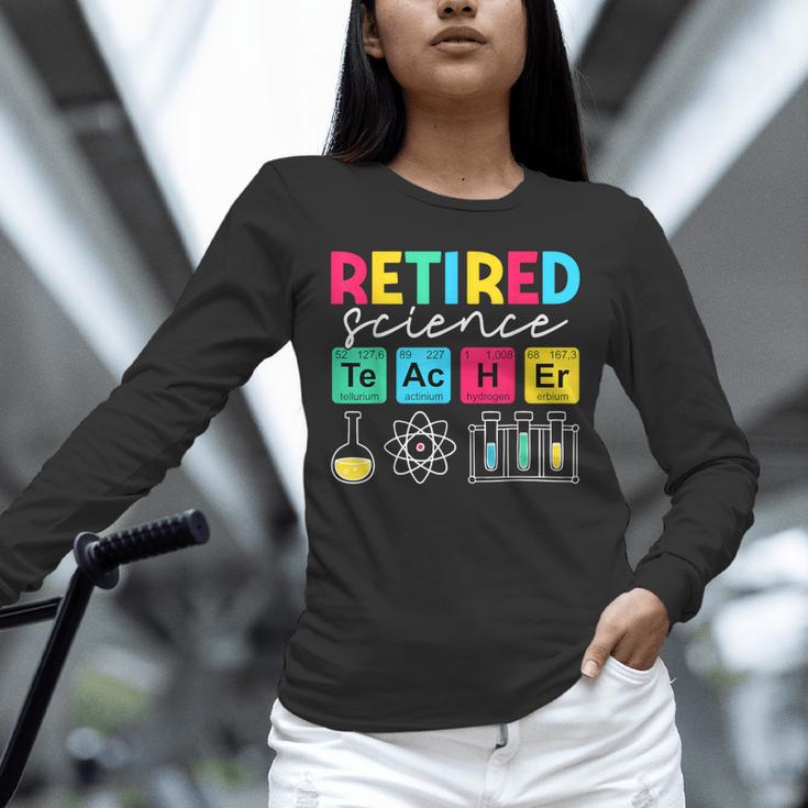 Retired Science Teacher Periodic Table Teacher Life Unisex Long Sleeve T-Shirt, novelty gifts, funny gifts Retired Science Teacher Periodic Table Teacher Life Unisex Long Sleeve T-Shirt, novelty gifts, funny gifts