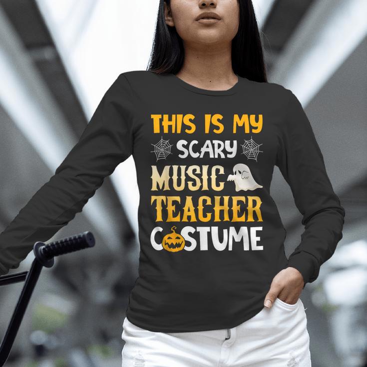 This Is My Scary Music Teacher Halloween Costumes Pajama Unisex Long Sleeve T-Shirt, novelty gifts, funny gifts This Is My Scary Music Teacher Halloween Costumes Pajama Unisex Long Sleeve T-Shirt, novelty gifts, funny gifts