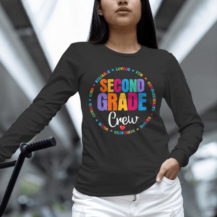 Second Grade Crew 2nd Back To School Teacher Team Squad Unisex Long Sleeve T-Shirt, novelty gifts, funny gifts Second Grade Crew 2nd Back To School Teacher Team Squad Unisex Long Sleeve T-Shirt, novelty gifts, funny gifts