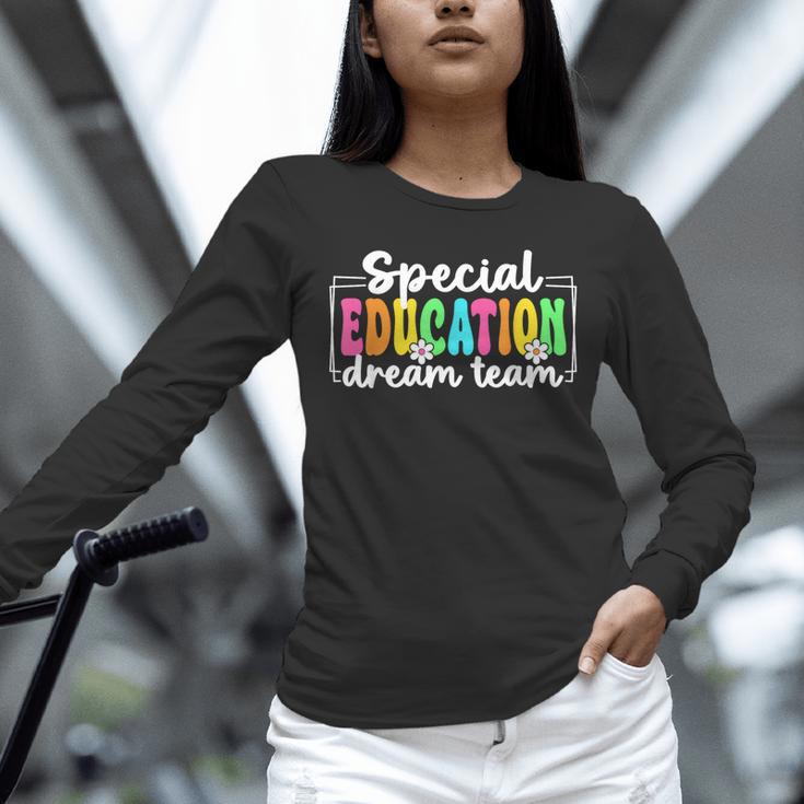 Special Education Dream Team Back To School SPED Teacher Unisex Long Sleeve T-Shirt, novelty gifts, funny gifts