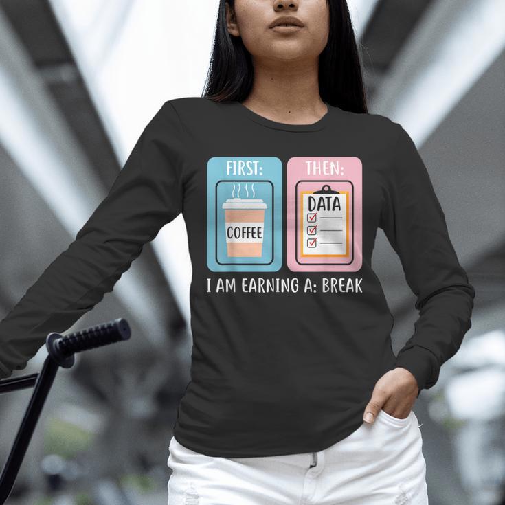 SPED Teacher Special Education First Coffee Then Data Unisex Long Sleeve T-Shirt, novelty gifts, funny gifts SPED Teacher Special Education First Coffee Then Data Unisex Long Sleeve T-Shirt, novelty gifts, funny gifts