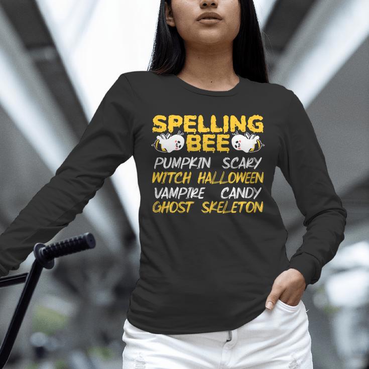 Spelling Bee Costume For a Halloween Teacher Pun Women Unisex Long Sleeve T-Shirt, novelty gifts, funny gifts