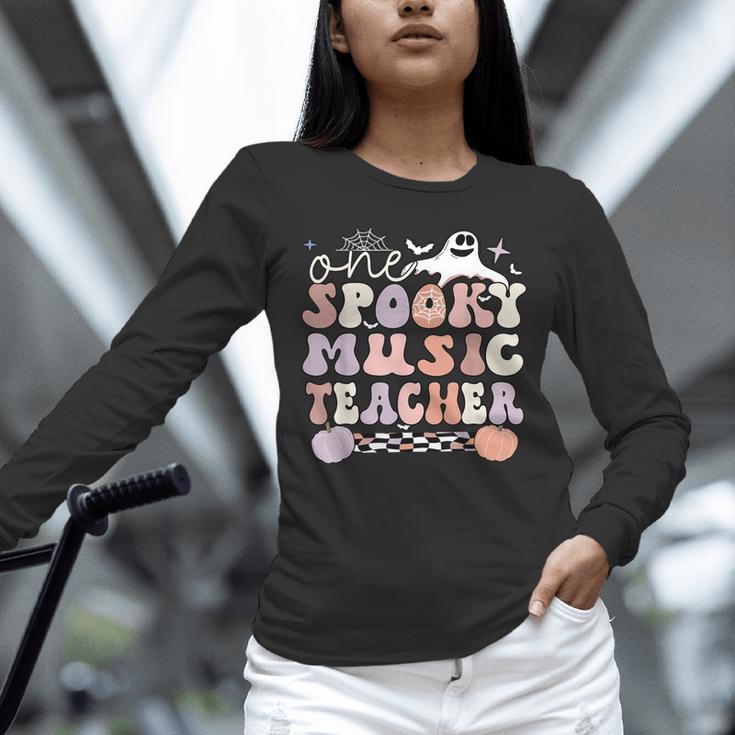 Spooky Music Teacher Halloween Music Teaching Men Women Unisex Long Sleeve T-Shirt, novelty gifts, funny gifts Spooky Music Teacher Halloween Music Teaching Men Women Unisex Long Sleeve T-Shirt, novelty gifts, funny gifts