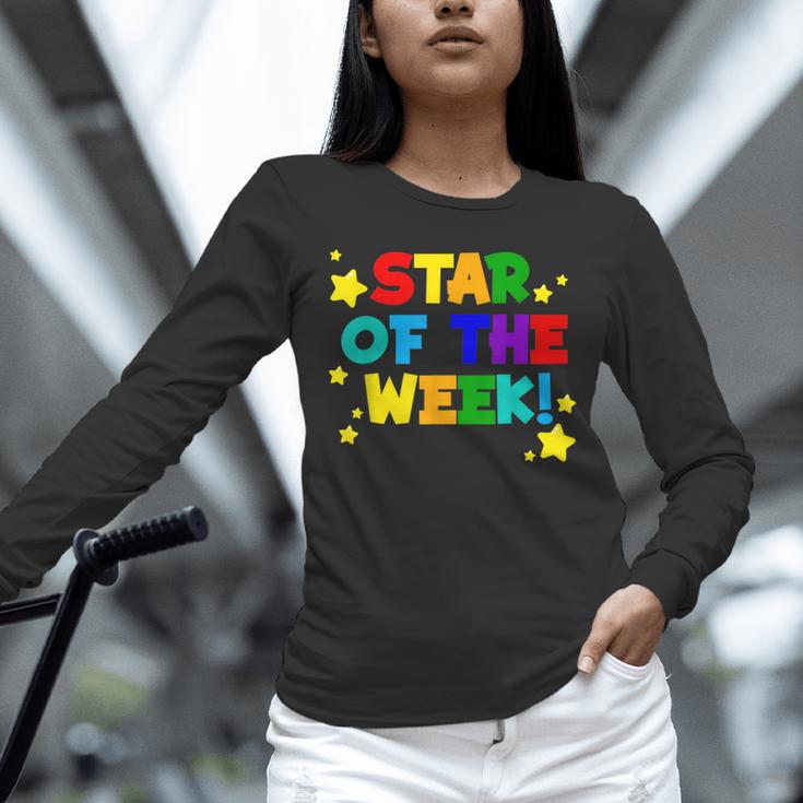Star Of The Week Cheerful Recognition Student Teachers Class Men Women Kids Unisex Long Sleeve T-Shirt, novelty gifts, funny gifts Star Of The Week Cheerful Recognition Student Teachers Class Men Women Kids Unisex Long Sleeve T-Shirt, novelty gifts, funny gifts