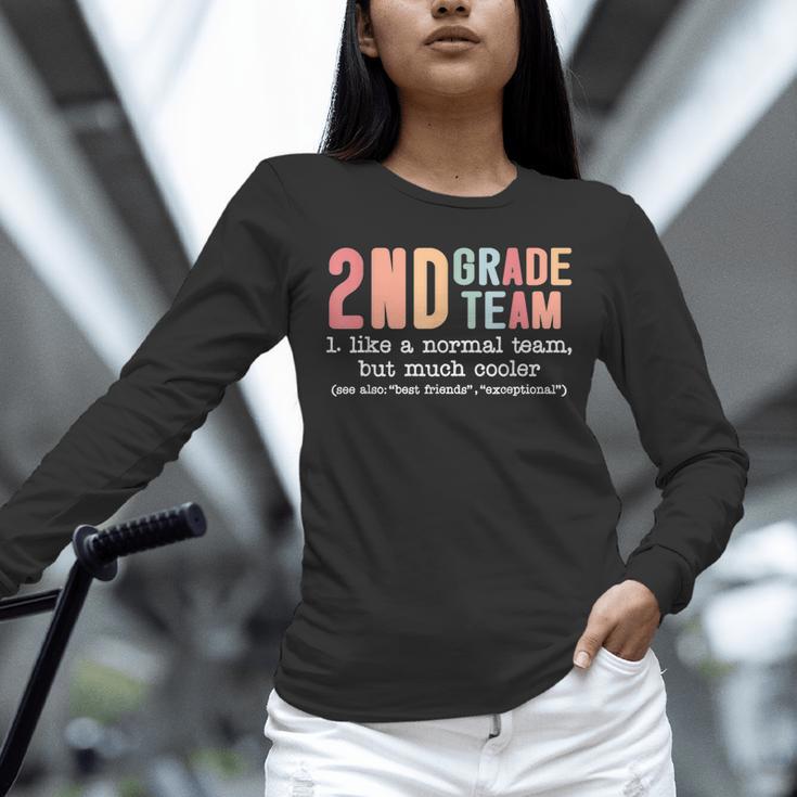 Teacher 2ND Grade Team Like a Normal Team But Much Cooler Unisex Long Sleeve T-Shirt, novelty gifts, funny gifts Teacher 2ND Grade Team Like a Normal Team But Much Cooler Unisex Long Sleeve T-Shirt, novelty gifts, funny gifts
