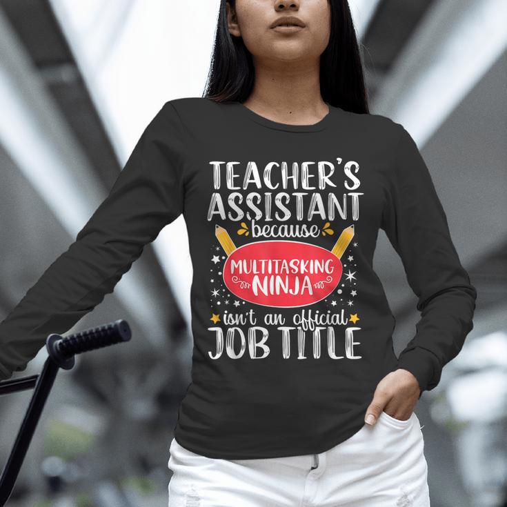 Teacher Assistant Teaching School Ninja Appreciation Unisex Long Sleeve T-Shirt, novelty gifts, funny gifts Teacher Assistant Teaching School Ninja Appreciation Unisex Long Sleeve T-Shirt, novelty gifts, funny gifts