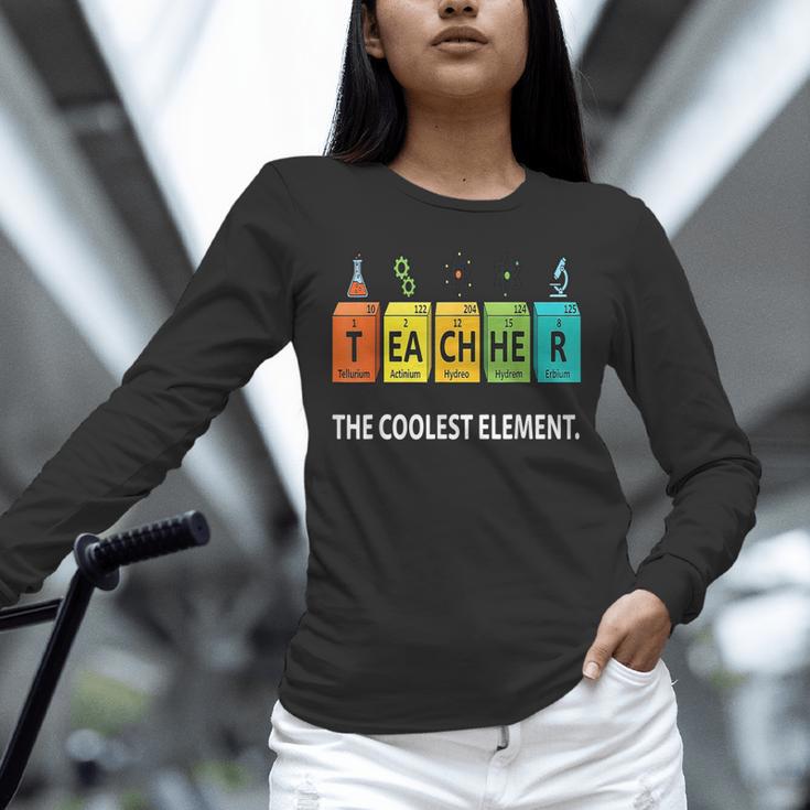 Teacher The Coolest Element Chemistry Periodic Table Science Unisex Long Sleeve T-Shirt, novelty gifts, funny gifts Teacher The Coolest Element Chemistry Periodic Table Science Unisex Long Sleeve T-Shirt, novelty gifts, funny gifts