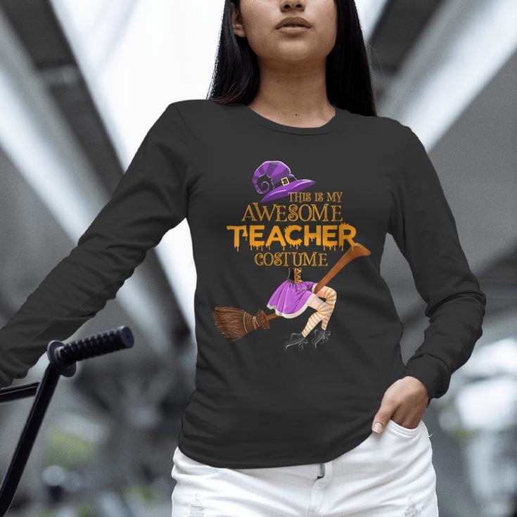 This Is My Teacher Costume Halloween Family Matching Group Unisex Long Sleeve T-Shirt, novelty gifts, funny gifts This Is My Teacher Costume Halloween Family Matching Group Unisex Long Sleeve T-Shirt, novelty gifts, funny gifts