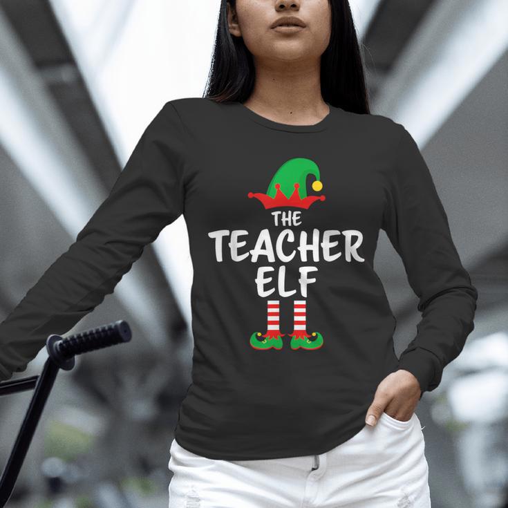 The Teacher Elf Matching Family Christmas Unisex Long Sleeve T-Shirt, novelty gifts, funny gifts The Teacher Elf Matching Family Christmas Unisex Long Sleeve T-Shirt, novelty gifts, funny gifts