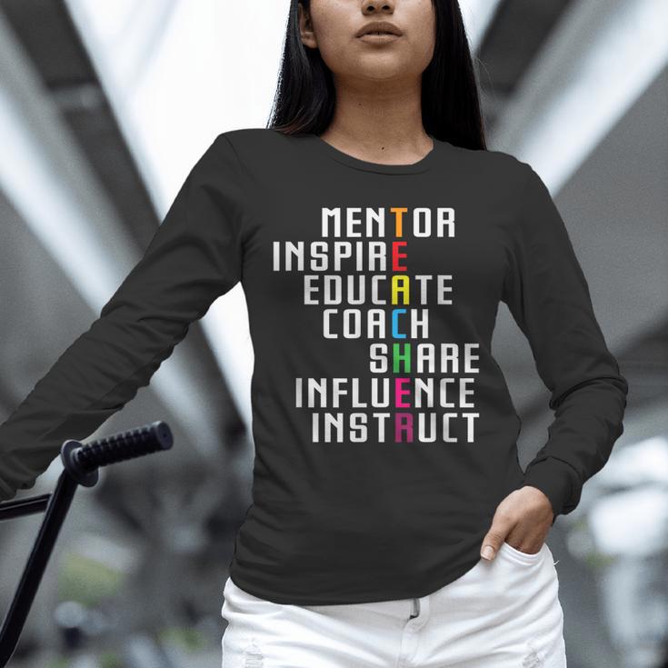 Teacher Inspirational Educator Favorite School Teacher Men Women Girls Kids Unisex Long Sleeve T-Shirt, novelty gifts, funny gifts