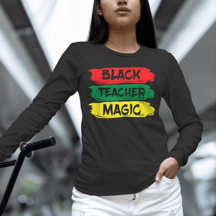 Teacher Magic Black History Month Educator For Men Women Unisex Long Sleeve T-Shirt, novelty gifts, funny gifts Teacher Magic Black History Month Educator For Men Women Unisex Long Sleeve T-Shirt, novelty gifts, funny gifts