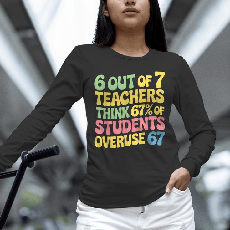 Teacher Overuse 67 Teacher Unisex Long Sleeve T-Shirt, novelty gifts, funny gifts Teacher Overuse 67 Teacher Unisex Long Sleeve T-Shirt, novelty gifts, funny gifts