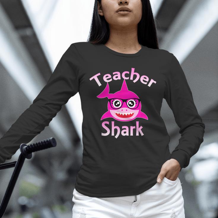 Teacher Shark Female Teacher Unisex Long Sleeve T-Shirt, novelty gifts, funny gifts Teacher Shark Female Teacher Unisex Long Sleeve T-Shirt, novelty gifts, funny gifts