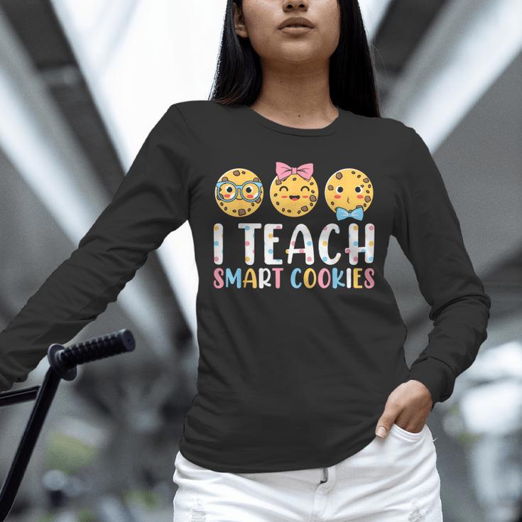 Teacher I Teach Smart Cookies For Men Women Kids Unisex Long Sleeve T-Shirt, novelty gifts, funny gifts