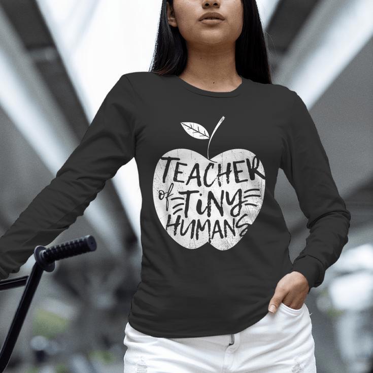Teacher Of Tiny Humans Preschool Kindergarten Teacher Unisex Long Sleeve T-Shirt, novelty gifts, funny gifts Teacher Of Tiny Humans Preschool Kindergarten Teacher Unisex Long Sleeve T-Shirt, novelty gifts, funny gifts