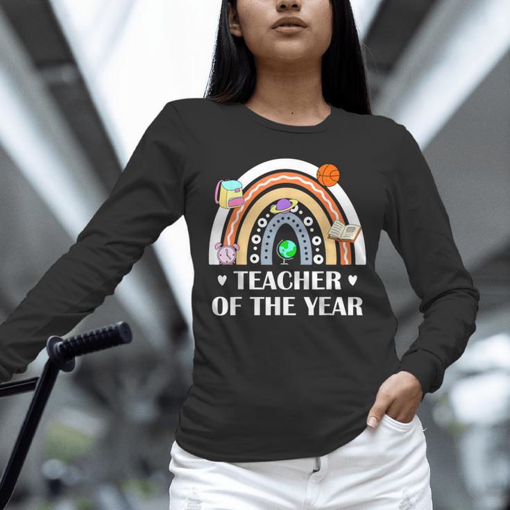 Teacher Of The Year Best Teacher Ever Men Women Unisex Long Sleeve T-Shirt, novelty gifts, funny gifts