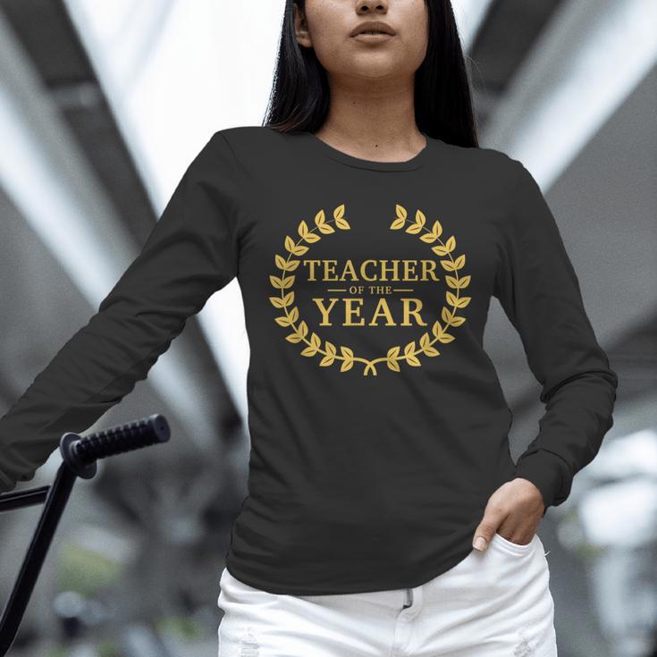Teacher Of The Year Greatest Ever Award Day Unisex Long Sleeve T-Shirt, novelty gifts, funny gifts Teacher Of The Year Greatest Ever Award Day Unisex Long Sleeve T-Shirt, novelty gifts, funny gifts