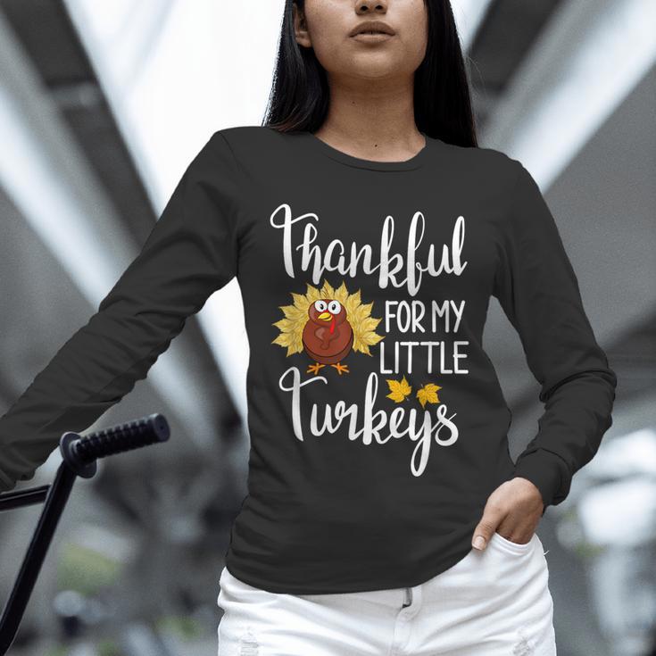 Teachers Thanksgiving Thankful For My Little Turkeys Unisex Long Sleeve T-Shirt, novelty gifts, funny gifts Teachers Thanksgiving Thankful For My Little Turkeys Unisex Long Sleeve T-Shirt, novelty gifts, funny gifts