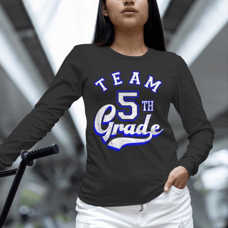 Team 5th Grade Fifth For Teacher Or Students Unisex Long Sleeve T-Shirt, novelty gifts, funny gifts Team 5th Grade Fifth For Teacher Or Students Unisex Long Sleeve T-Shirt, novelty gifts, funny gifts