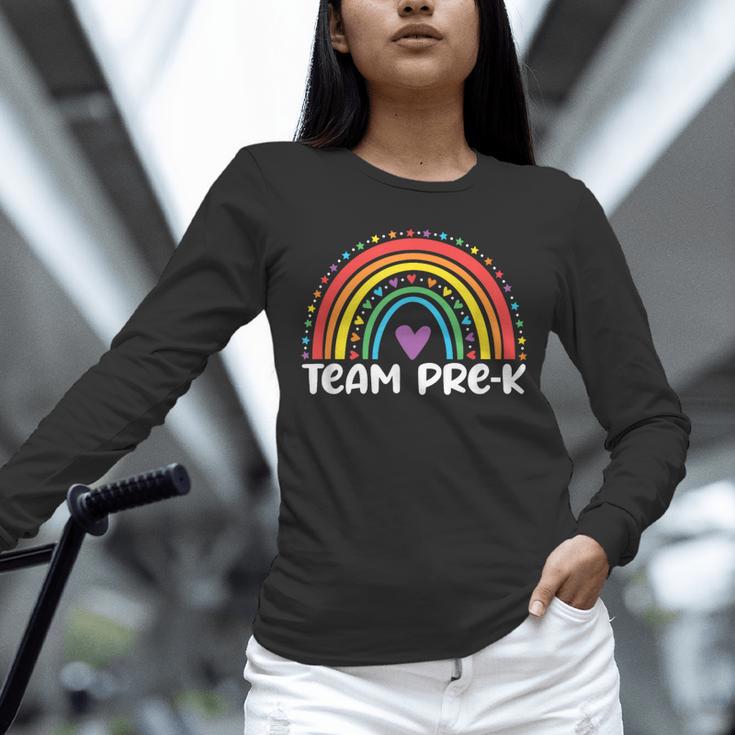 Team Pre-K Teacher Crew Squad Hello Back School Graduation Unisex Long Sleeve T-Shirt, novelty gifts, funny gifts Team Pre-K Teacher Crew Squad Hello Back School Graduation Unisex Long Sleeve T-Shirt, novelty gifts, funny gifts