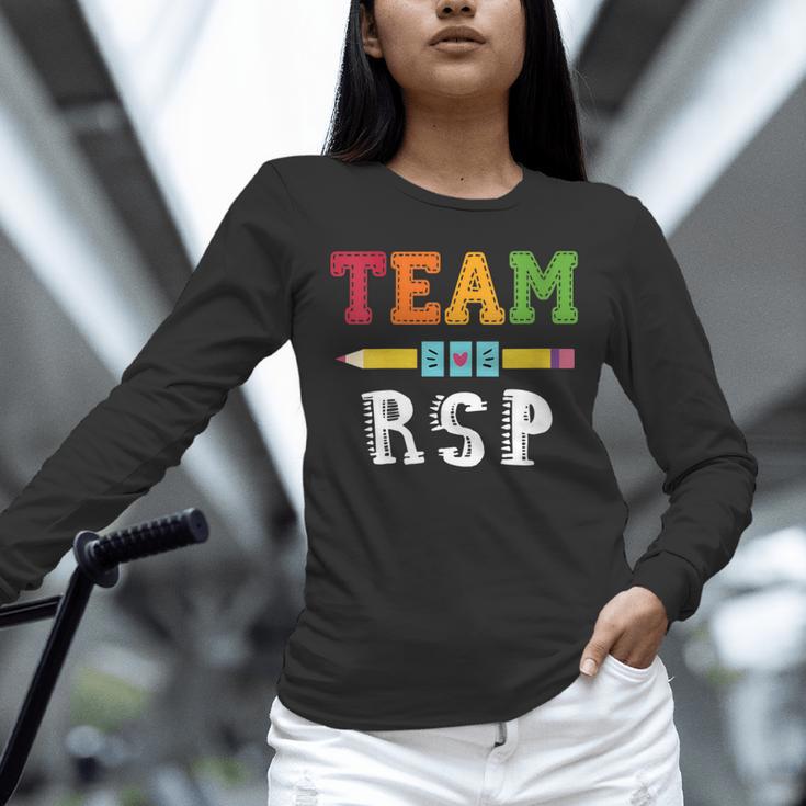 Team RSP RSP Teacher Kindergarten Teacher Unisex Long Sleeve T-Shirt, novelty gifts, funny gifts Team RSP RSP Teacher Kindergarten Teacher Unisex Long Sleeve T-Shirt, novelty gifts, funny gifts