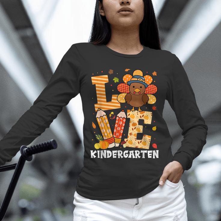 Thanksgiving Love Kindergarten Teacher Turkey Autumn Fall Unisex Long Sleeve T-Shirt, novelty gifts, funny gifts Thanksgiving Love Kindergarten Teacher Turkey Autumn Fall Unisex Long Sleeve T-Shirt, novelty gifts, funny gifts