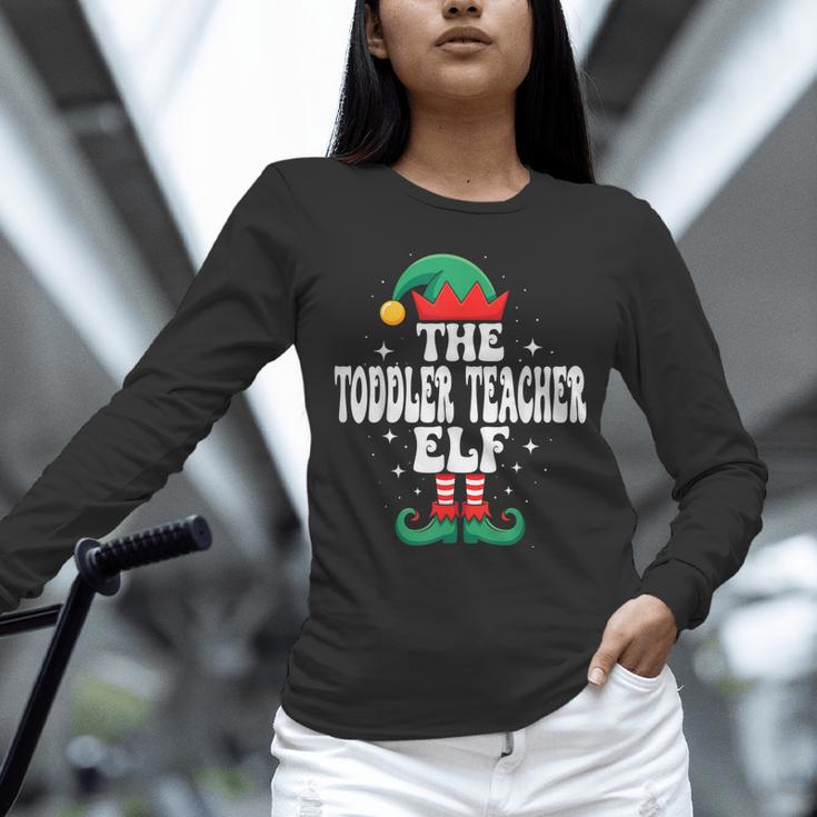 The Toddler Teacher Elf Christmas Matching Family Unisex Long Sleeve T-Shirt, novelty gifts, funny gifts The Toddler Teacher Elf Christmas Matching Family Unisex Long Sleeve T-Shirt, novelty gifts, funny gifts
