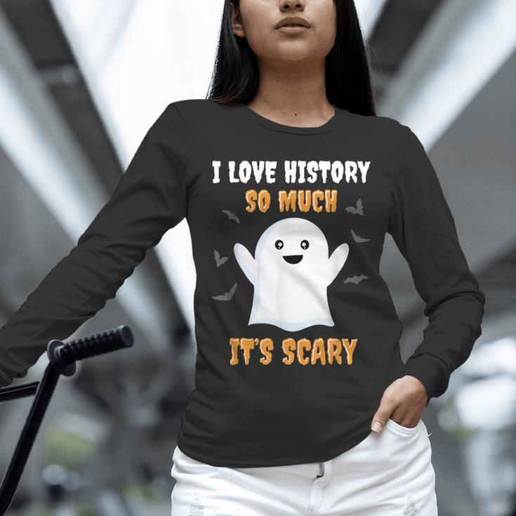 History Teacher Halloween History Class School For Men Women Kids Unisex Long Sleeve T-Shirt, novelty gifts, funny gifts