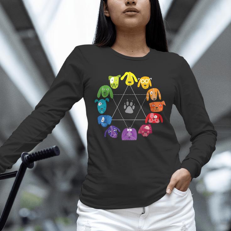 Unique For Artists By ADS Color Wheel Educational Art Teacher Dog Themed Artist Small Unisex Long Sleeve T-Shirt, novelty gifts, funny gifts Unique For Artists By ADS Color Wheel Educational Art Teacher Dog Themed Artist Small Unisex Long Sleeve T-Shirt, novelty gifts, funny gifts
