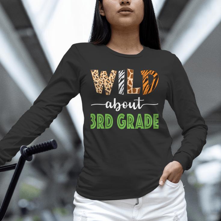Wild About 3rd Grade Teacher Student Third Grade Zoo Safari Men Women Girls Kids Unisex Long Sleeve T-Shirt, novelty gifts, funny gifts Wild About 3rd Grade Teacher Student Third Grade Zoo Safari Men Women Girls Kids Unisex Long Sleeve T-Shirt, novelty gifts, funny gifts