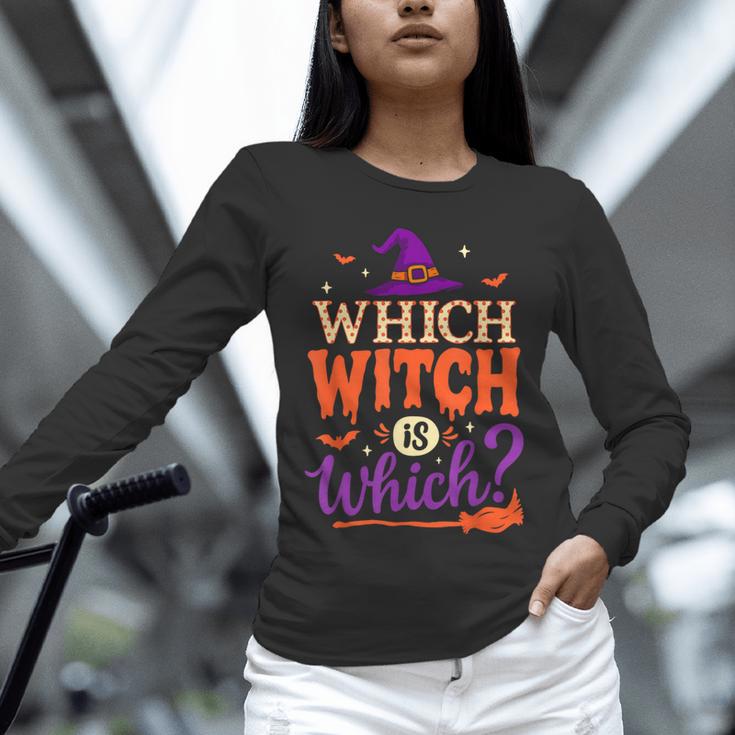Which Witch Is Which Halloween For Women Men English Teacher Unisex Long Sleeve T-Shirt, novelty gifts, funny gifts Which Witch Is Which Halloween For Women Men English Teacher Unisex Long Sleeve T-Shirt, novelty gifts, funny gifts
