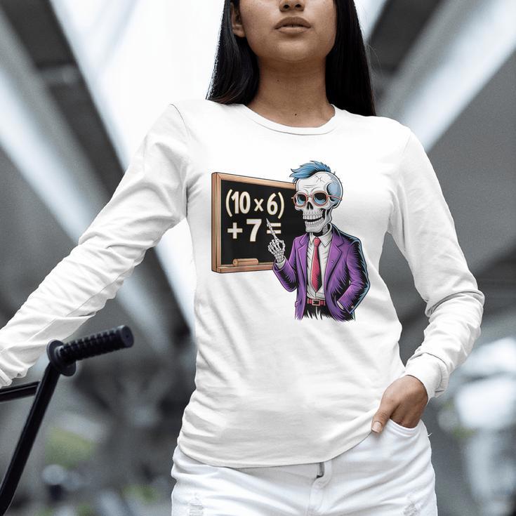 67 Math Teacher Meme Brainrot Six Seven Halloween Equation Unisex Long Sleeve T-Shirt, novelty gifts, funny gifts 67 Math Teacher Meme Brainrot Six Seven Halloween Equation Unisex Long Sleeve T-Shirt, novelty gifts, funny gifts
