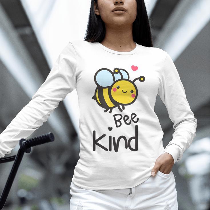 Bee Kind Bumble Bee Anti Bullying Teacher Kindness Matters Unisex Long Sleeve T-Shirt, novelty gifts, funny gifts Bee Kind Bumble Bee Anti Bullying Teacher Kindness Matters Unisex Long Sleeve T-Shirt, novelty gifts, funny gifts