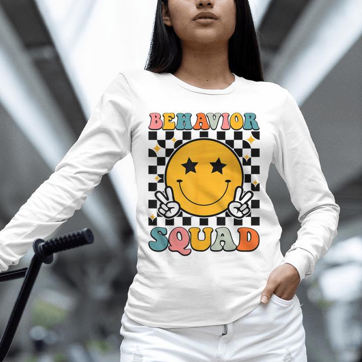 Behavior Squad Specialist Analyst Behavior Teacher Retro Unisex Long Sleeve T-Shirt, novelty gifts, funny gifts Behavior Squad Specialist Analyst Behavior Teacher Retro Unisex Long Sleeve T-Shirt, novelty gifts, funny gifts