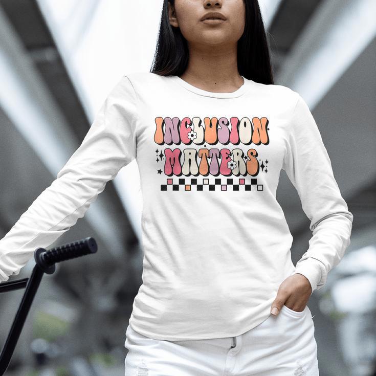 Boho Inclusion Matters Special Education SPED Teacher Women Unisex Long Sleeve T-Shirt, novelty gifts, funny gifts Boho Inclusion Matters Special Education SPED Teacher Women Unisex Long Sleeve T-Shirt, novelty gifts, funny gifts