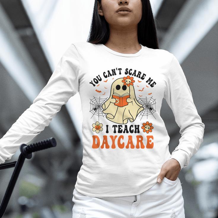 You Can't Scare Me I Teach Daycare Teacher Halloween Ghost Unisex Long Sleeve T-Shirt, novelty gifts, funny gifts You Can't Scare Me I Teach Daycare Teacher Halloween Ghost Unisex Long Sleeve T-Shirt, novelty gifts, funny gifts