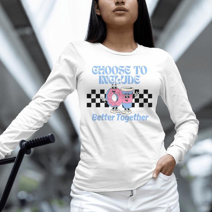 Choose To Include Special Education Teacher Autism Awareness Unisex Long Sleeve T-Shirt, novelty gifts, funny gifts