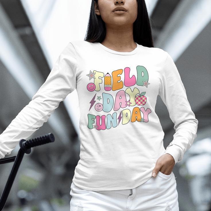 Field Day Fun Day Last Day Of School Teacher Student Unisex Long Sleeve T-Shirt, novelty gifts, funny gifts