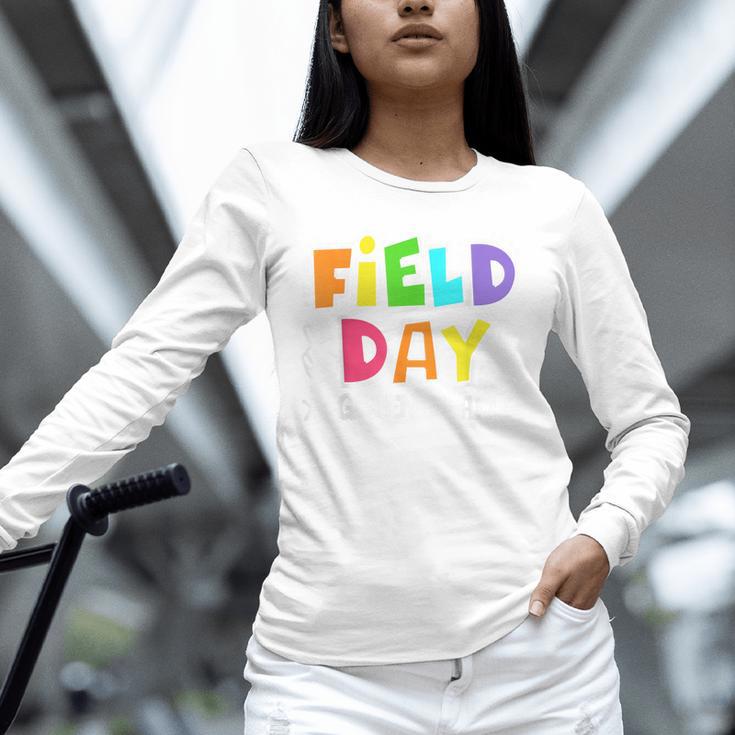 Field Day Green Team For Teacher Kids Field Day Games Unisex Long Sleeve T-Shirt, novelty gifts, funny gifts Field Day Green Team For Teacher Kids Field Day Games Unisex Long Sleeve T-Shirt, novelty gifts, funny gifts