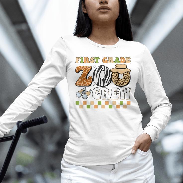 Field Zoo Trip Teacher First Grade Crew Back To School Unisex Long Sleeve T-Shirt, novelty gifts, funny gifts Field Zoo Trip Teacher First Grade Crew Back To School Unisex Long Sleeve T-Shirt, novelty gifts, funny gifts