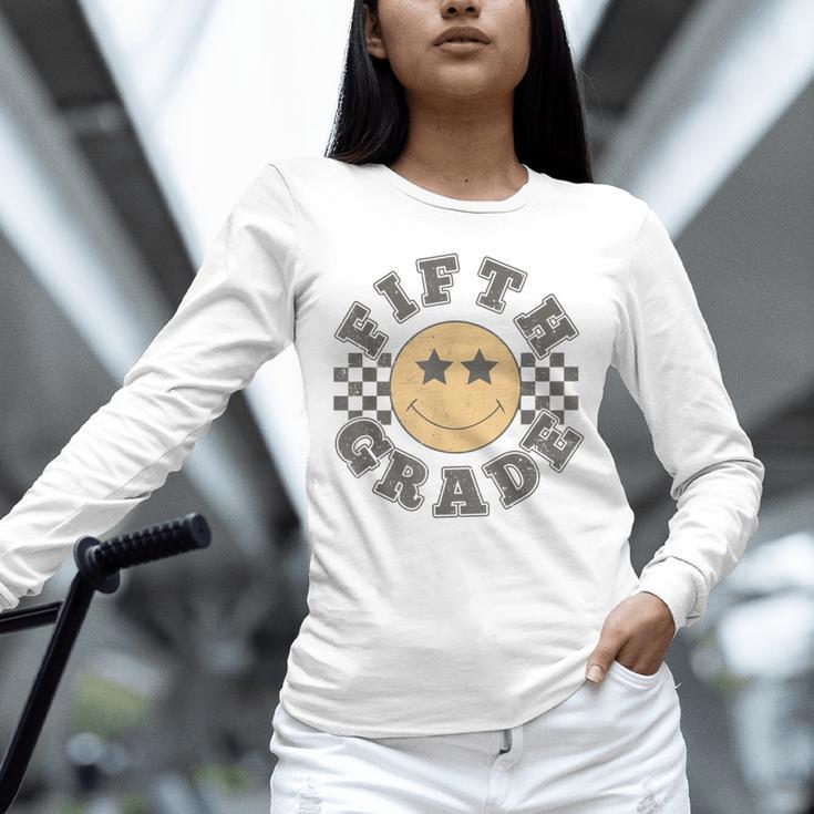 Fifth Grade Teacher First Day Of 5th Grade Back To School Unisex Long Sleeve T-Shirt, novelty gifts, funny gifts Fifth Grade Teacher First Day Of 5th Grade Back To School Unisex Long Sleeve T-Shirt, novelty gifts, funny gifts