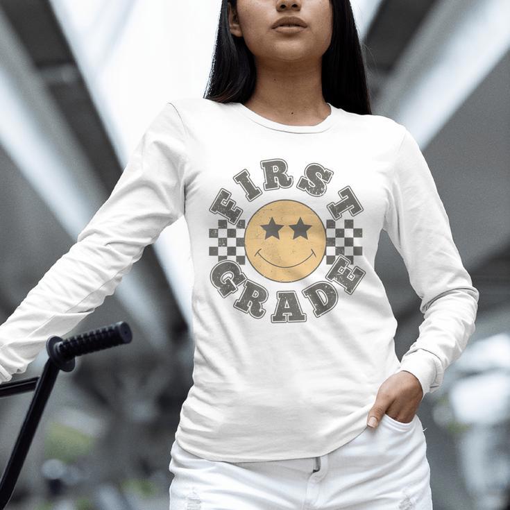 First Grade Teacher First Day Of 1st Grade Back To School Unisex Long Sleeve T-Shirt, novelty gifts, funny gifts